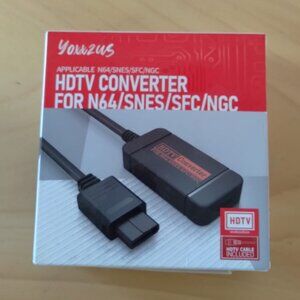 HDTV converter for N64, Super Nintendo. Play your retro Video games!!